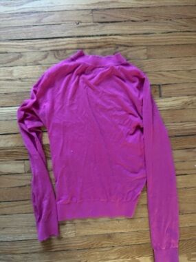 Aritzia Pink Lightweight Turtleneck Sweater